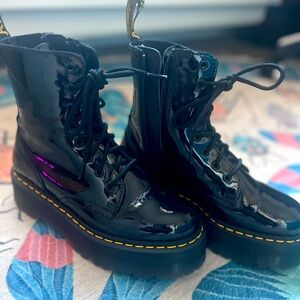 Patent Leather Doc Marten Jadon Platform Boot